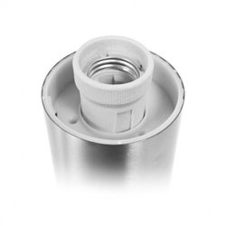 Potelet inox 304, 1x15W LED ou 1x60W  LILAS