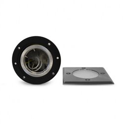 Spot encastrable LED, 1x7W LED ou 1x35W carré FUJI