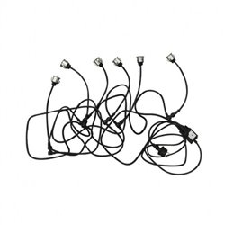 Kit spot LED terrasse, 6x0,6W 6x6 Lm Blanc neutre  TERRASSO