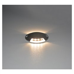 Spot LED balise rond 2 diffuseurs, 1W 16 Lm Blanc neutre  STROMBO RD