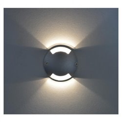 Spot LED balise rond 2 diffuseurs, 1W 16 Lm Blanc neutre  STROMBO RD