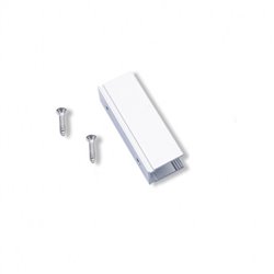 Profilé aluminium 5 cm avec 2 vis 18x11 mm 