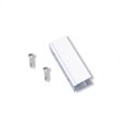 Profilé aluminium 5 cm avec 2 vis 18x11 mm 