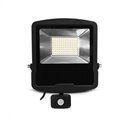 Projecteur extérieur LED avec détecteur IR, 70W 8400 Lm Blanc chaud  LUMOS II
