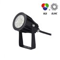 Projecteur extérieur LED, 6W 550 Lm RGB + Blanc  TOURNESOL RGB