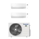 Climatiseur bi split TZ Ultra-Compact CU-2TZ50TBE, Tailles 20 + 20 Blanc R32