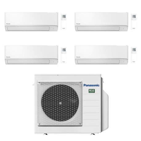Climatiseur quadri split TZ Ultra-Compact CU-4Z68TBE, Tailles 20 + 20 + 20 + 42 Blanc R32 Climatiseur quadri split TZ Ultra-Compact CU-4Z68TBE, Tailles 20 + 20 + 20 + 42 Blanc R32