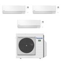 Climatiseur tri split TZ Ultra-Compact CU-3Z52TBE, Tailles 20 + 20 + 50 Blanc R32