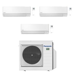 Climatiseur tri split TZ Ultra-Compact CU-3Z52TBE, Tailles 25 + 35 + 35 Blanc R32