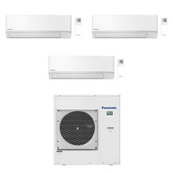 Climatiseur tri split TZ Ultra-Compact CU-4Z80TBE, Tailles 16 + 25 + 50 Blanc R32