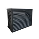Habillage groupe extérieur cache-clim Aluminium Anthracite Taille M