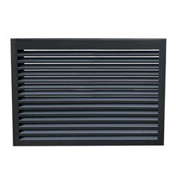 Dos habillage groupe extérieur cache-clim Aluminium Anthracite Taille M