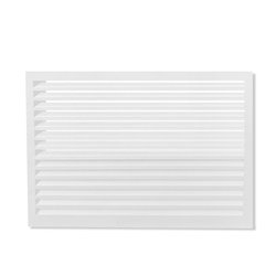 Dos habillage groupe extérieur cache-clim Aluminium Blanc Taille S
