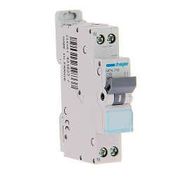 Disjoncteur 1P+N 3kA C-10A 1 Module MFN710