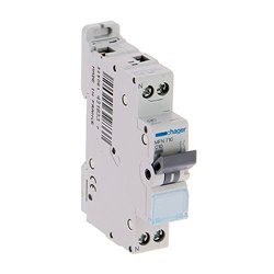 Disjoncteur 1P+N 3kA C-10A 1 Module MFN710