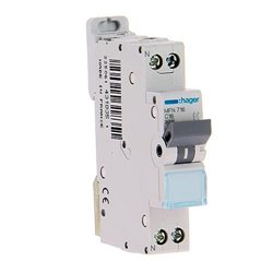 Disjoncteur 1P+N 3kA C-16A 1 Module MFN716