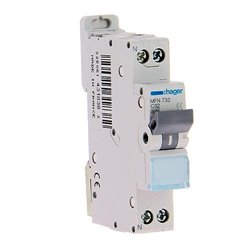 Disjoncteur 1P+N 3kA C-32A 1 Module MFN732