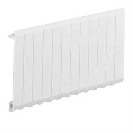 Obturateur en bande 6 modules RAL 9010