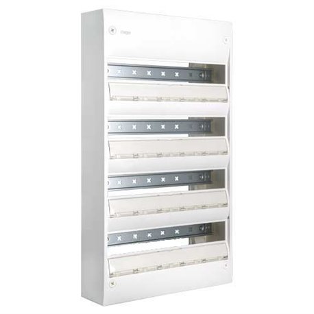 Coffret de distribution Gamma+ 18, 4 rangees, 72 M