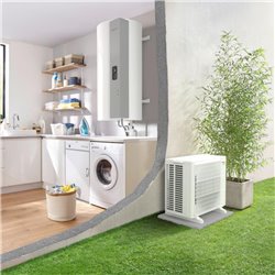 Chauffe-eau thermodynamique Calypso connecté Split Inverter Vertical mural 200L seul