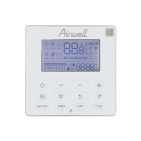 Télécommande Climatiseur RC-5 Pour York Airwell Emailair Electra - Remplacement, Fonctions Chauffage/refroidissement