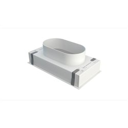 Plénum plastique ABS 3816509 Soufflage 300 x 150 mm