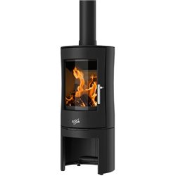 Poêle à bois Mirande 388144ANTH 8,5 kWatts Noir