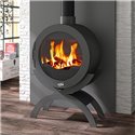 Poêle à bois Brimont 410101ANTH 10 kWatts Noir