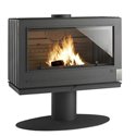 Poêle à bois Elton P912744 12 kWatts Noir
