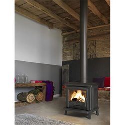 Poêle à bois Norik P912144 6 kWatts Noir