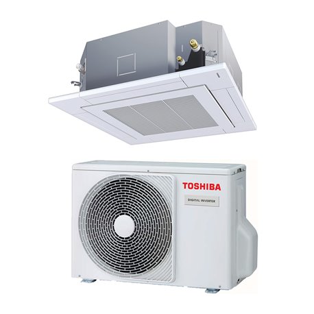 Climatiseur Cassette 4 voies 840x840 mm Digital Inverter Série 1, 7.7 kWatts Monophasé R32
