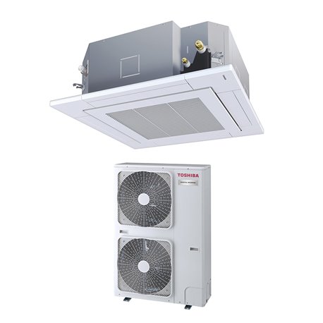 Climatiseur Cassette 4 voies 840x840 mm Digital Inverter Série 1, 16 kWatts Monophasé R32