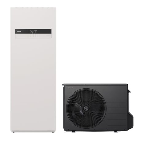 Pompe à chaleur air eau Aquarea Haute Performance All In One ECS Intégrée K 2 zones, 3 kWatts Monophasé R32