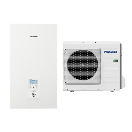 Pompe à chaleur air eau Aquarea Haute Performance Bi-bloc J, 7 kWatts R32