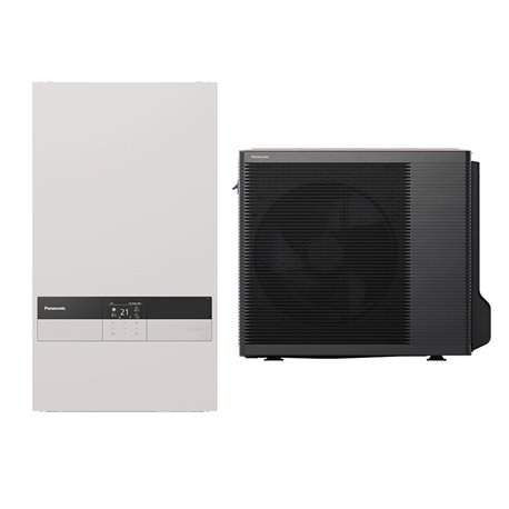 Pompe à chaleur air eau Aquarea Haute Performance Bi-bloc K, 9 kWatts Monophasé R32