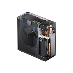 Pompe à chaleur air eau Aquarea Haute Performance Split All In One ECS Intégrée L 2 zones, 9 kWatts Monophasé R290