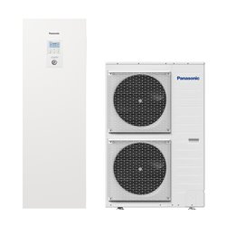 Pompe à chaleur air eau Aquarea T-CAP All in One ECS Intégrée H, 9 kWatts Triphasé R410