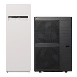 Pompe à chaleur air eau Aquarea T-CAP All in One ECS Intégrée K, 12 kWatts Monophasé R32