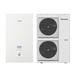 Pompe à chaleur air eau Aquarea T-CAP Bi-bloc H, 12 kWatts Monophasé R410