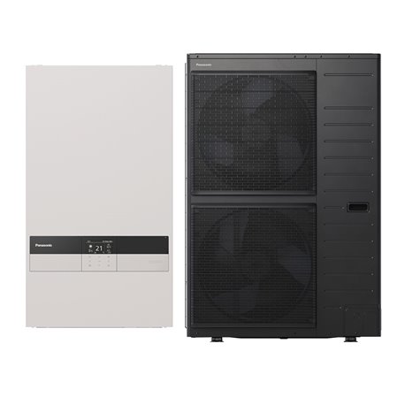 Pompe à chaleur air eau Aquarea T-CAP Bi-bloc K, 9 kWatts Monophasé R32