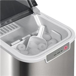 Machine à glaçons compacte YT-E-005B1 140 Watts silver