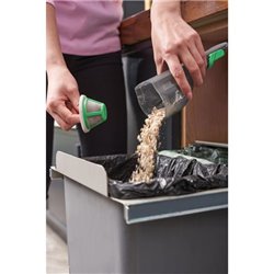 Aspirateur à main Reviva REVHV8C-QW 0,125 Litre vert, blanc et noir