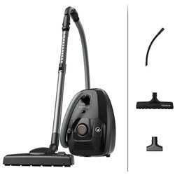 Aspirateur sac compact et ergonomique Green Force Max Silence RO6169EA 4,5 Litres noir et cigarillo