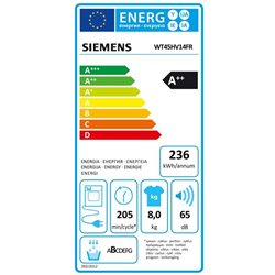 Sèche-linge frontal avec technologie PAC Ligne iQ300 WT45HV14FR 8 kg frontal