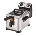 Friteuse 1.3 kg semi-pro Filtra Pro 4 L FR519170 3000 Watts inox et noir