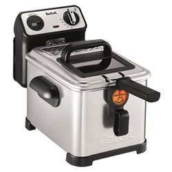 Friteuse 1.3 kg semi-pro Filtra Pro 4 L FR519170 3000 Watts inox et noir