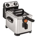 Friteuse 1.3 kg semi-pro Filtra Pro 4 L FR519170 3000 Watts inox et noir