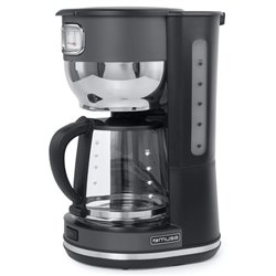 Cafetière 10 tasses MS220DG à filtre inox et gris