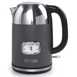 Bouilloire 1,7 L MS020DG 2200 Watts gris et inox