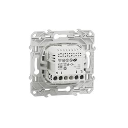 Bouton poussoir Wiser Odace S520530W 10 A zigbee blanc